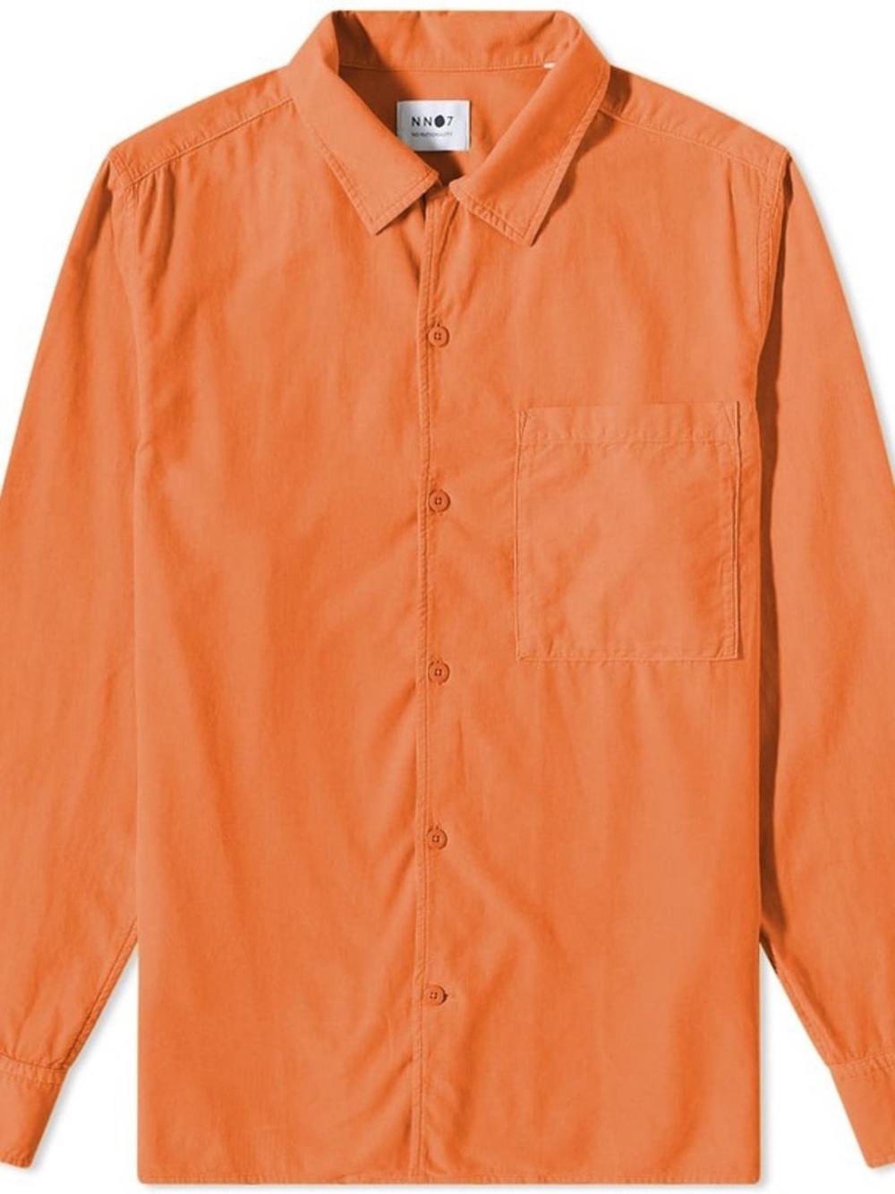 NWOT Designer Men's Julio Button-Down Shirt in Terracotta